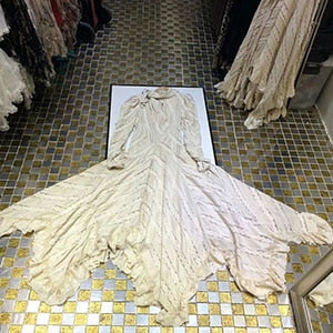 Svoryxiu r Elegant Runway Maxi Dress With  Puff Sleeves & Lace Embroidery.